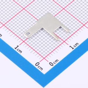 接线端子6.3*0.8弯头焊插片 PC线路板插片 冷压端6.3mm线路板插片公插